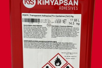 Kimyapsan Yapıştırıcı (Kırmızı) 14.8kg 17.5Lt